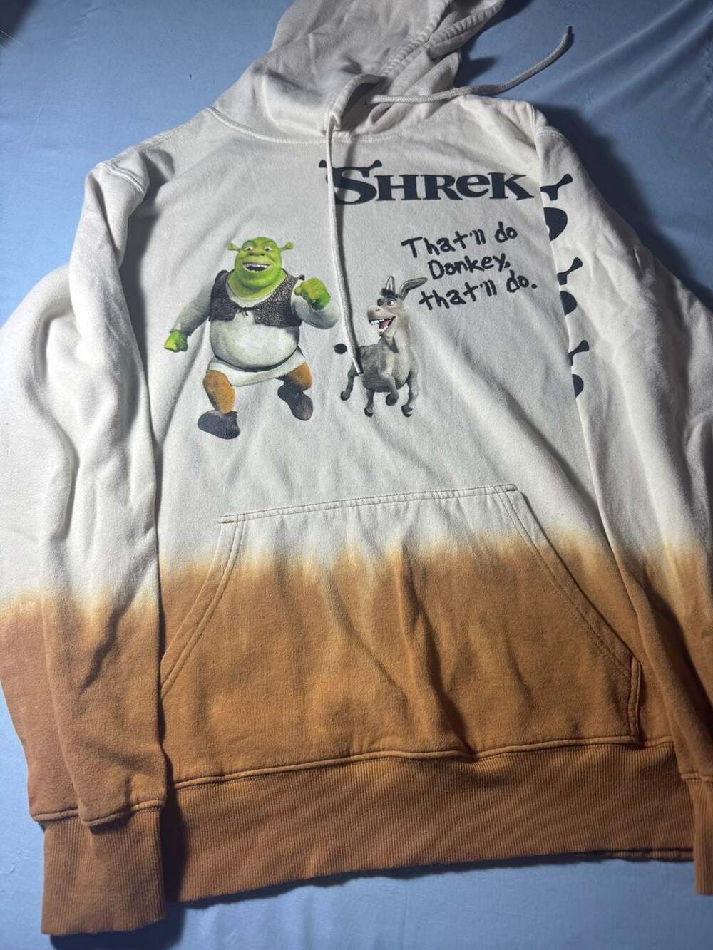 DreamWorks Shrek Hoodie Size L That'll Do Donkey